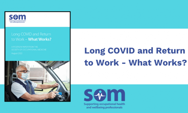 Long COVID and returning to work guidance now available
