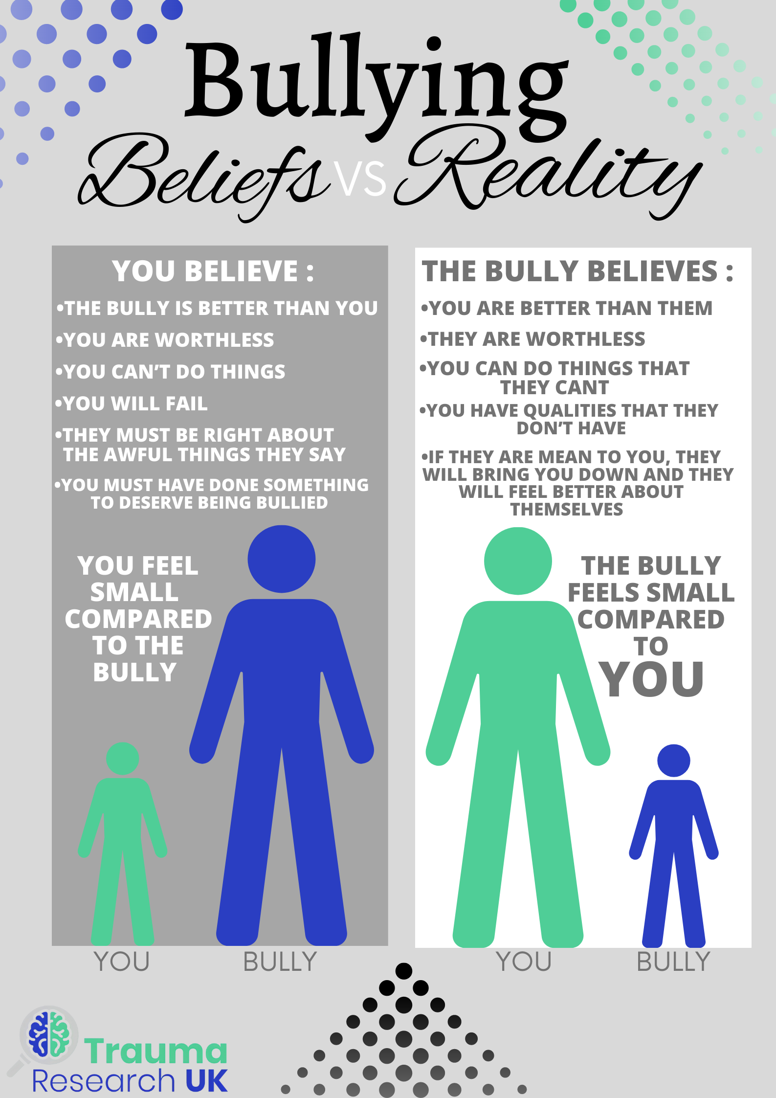 Bullying belief vs reality