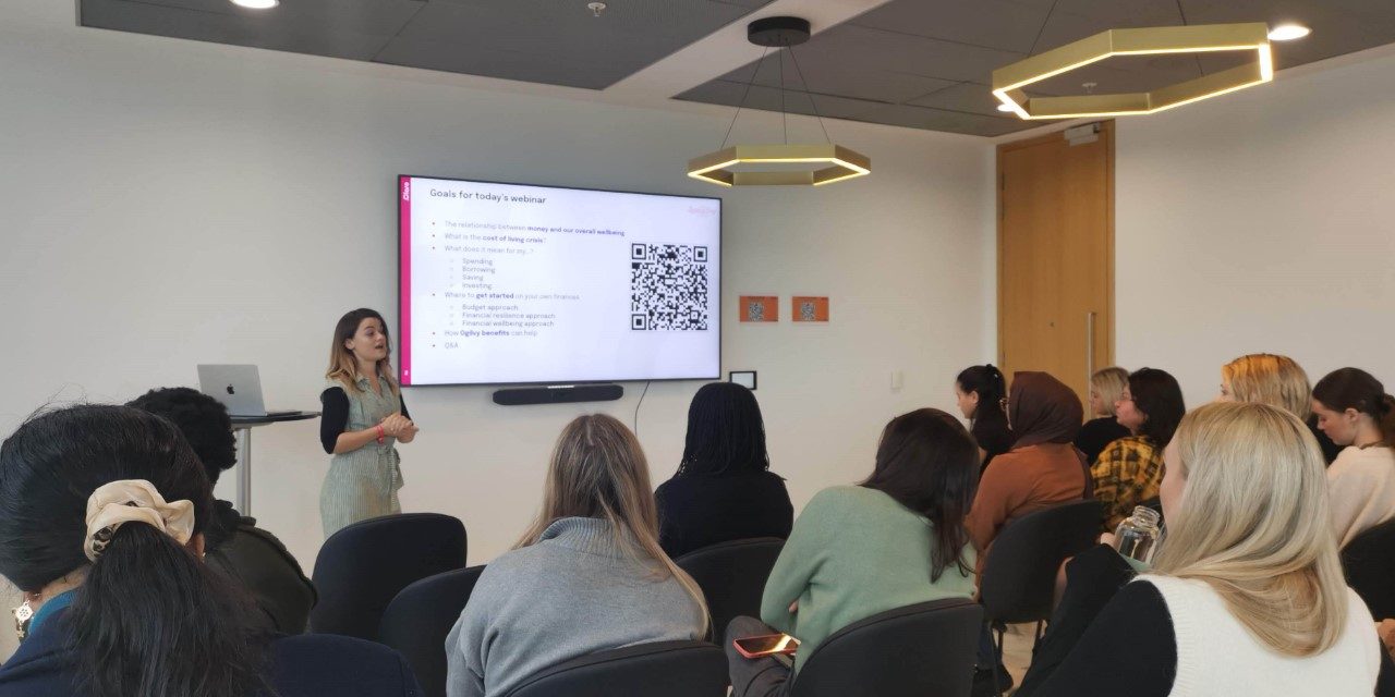 Claro Wellbeing delivers financial wellbeing workshops for Ogilvy staff