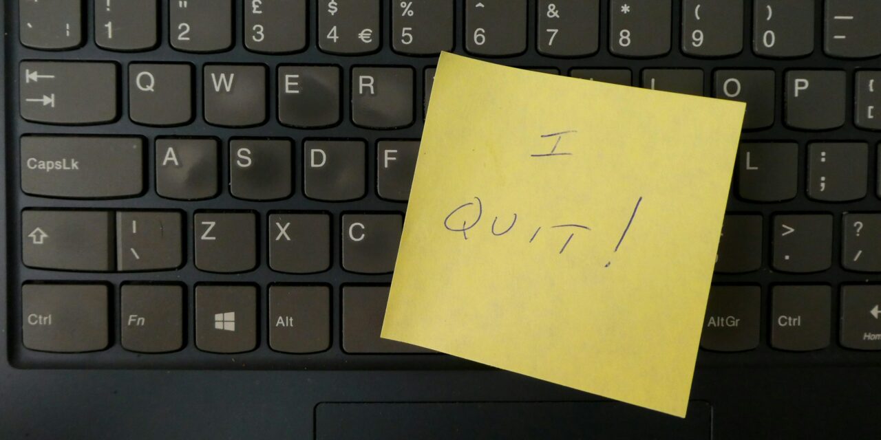 5 signs you should quit your job…