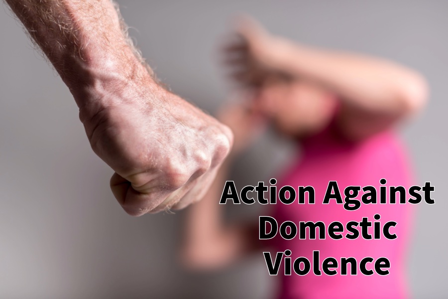 Action against domestic violence campaign