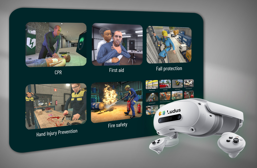 Virtual reality googles and applications. 