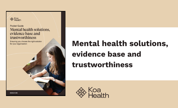 KOA Health Free Mental Health Pocket Book Download