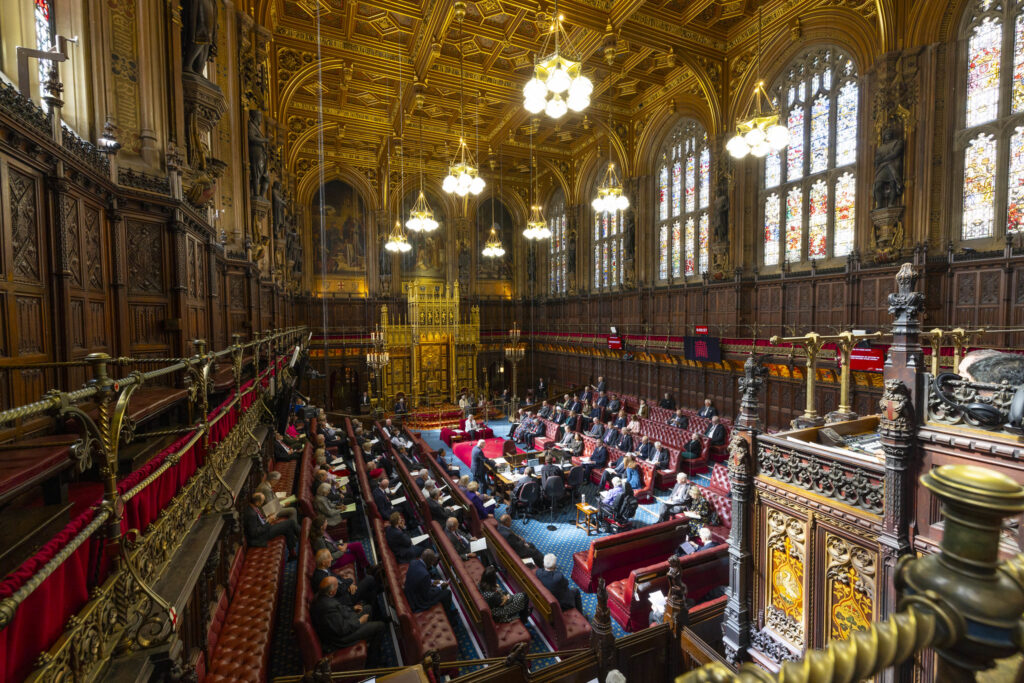 The House of Lords.