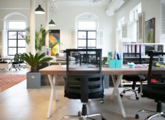 Gen Z ‘Won’t Trade Freedom for Salary’: 80% Would Accept Lower Pay for Greater Flexibility, Survey Finds Empty chairs in an office.