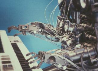 UK Adults Report Highest Robot Anxiety in Global Study robot playing piano